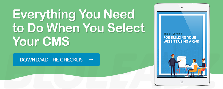 CMS Checklist