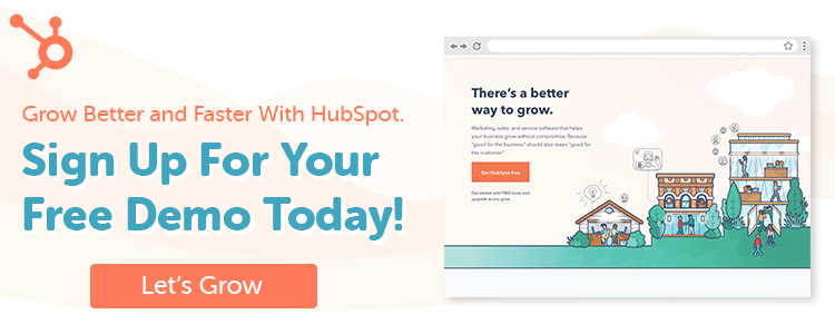 click to book a free hubspot demo