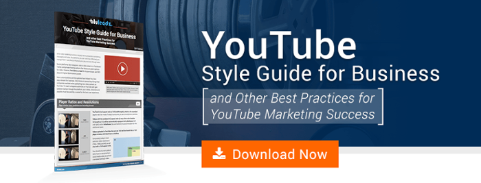 Download our YouTube style guide now!