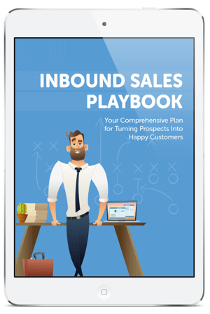 Inbound Sales Playbook 3D cover