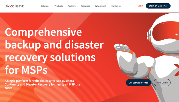 Axcient IT Website