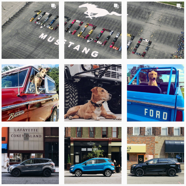 Ford instagram main
