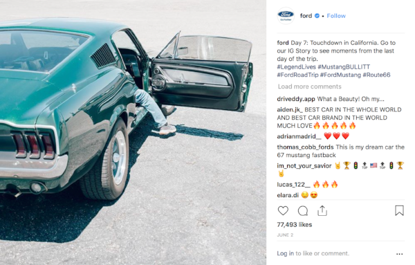 ford instagram photo