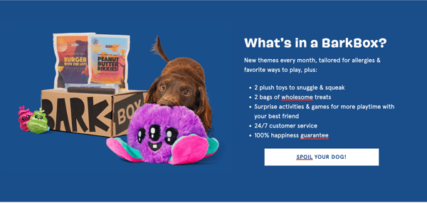 BarkBox 2023 CTA Screen Cap