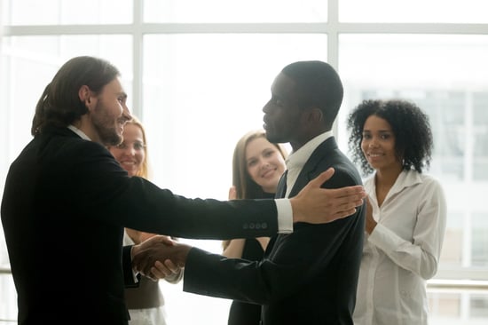 Businessmen shaking hands-1