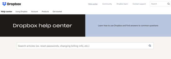 Dropbox Help Center 2023
