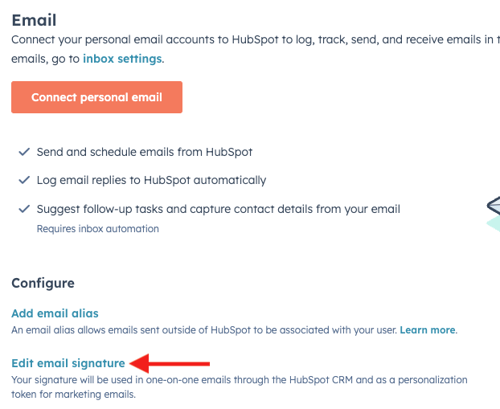 Edit Email Signature Highlight