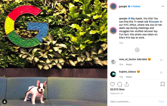 Google-company-culture-instagram