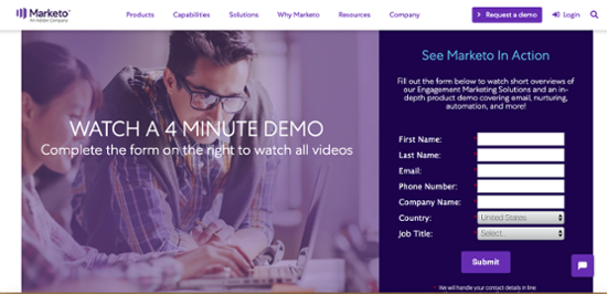 Marketo marketing software