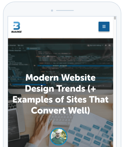 Modern Design Trends Mobile Preview Screen Cap