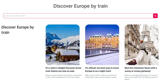 Rail Europe Knowledge Base