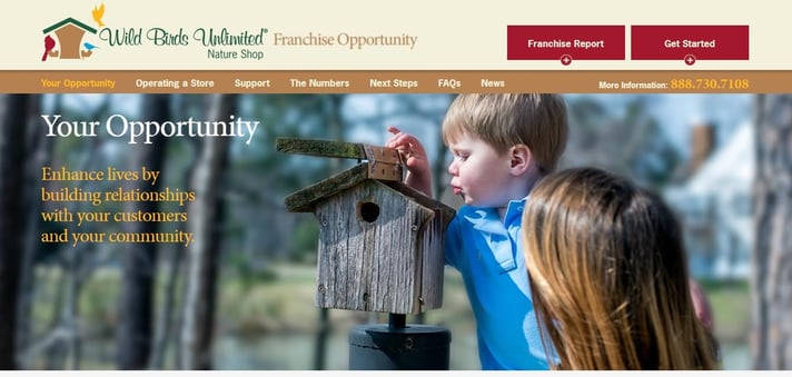 Wild Birds Unlimited homepage Wild Birds Unlimited homepage