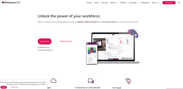 Workspace-365-homepage-2020