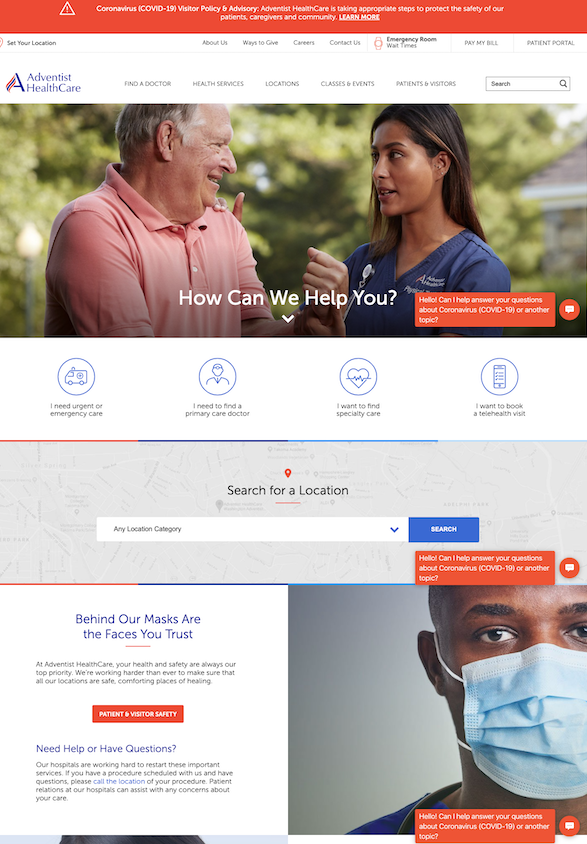 adventisthealthcare-homepage