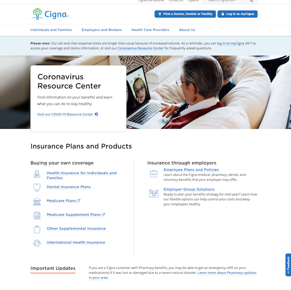 cigna-website