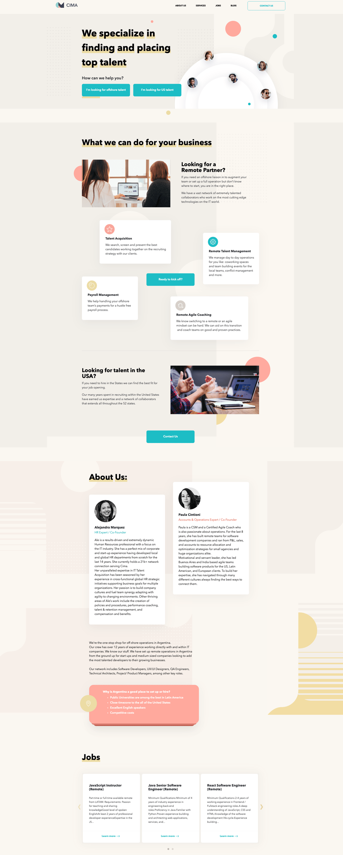 The 10 Best Recruiting and Staffing site Examples