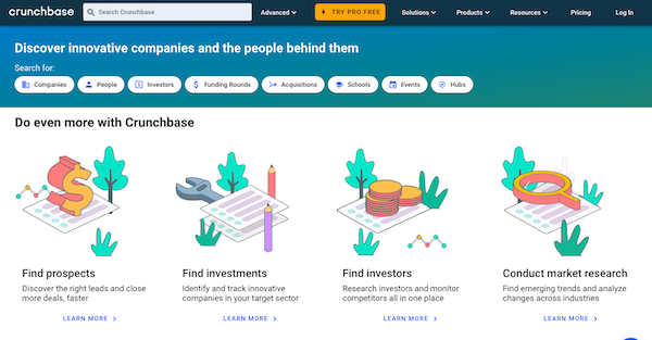 crunchbase-website