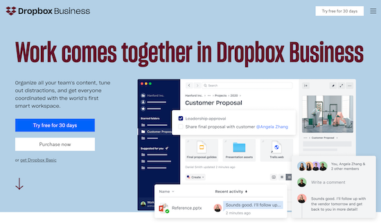 dropbox-business-homepage