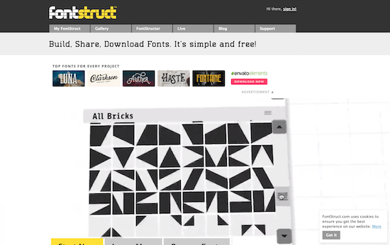 fontstruct-homepage