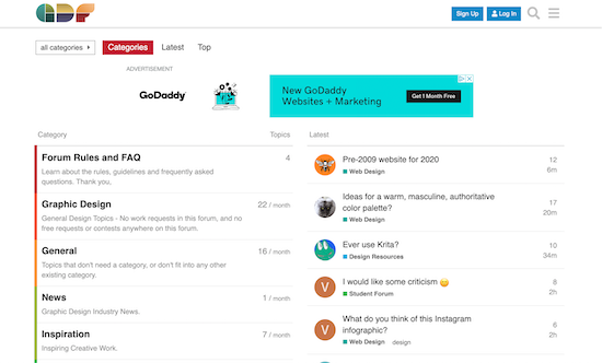 Blog | Top 15 Web Design Forums