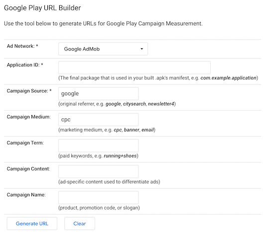 google-play-url-builder