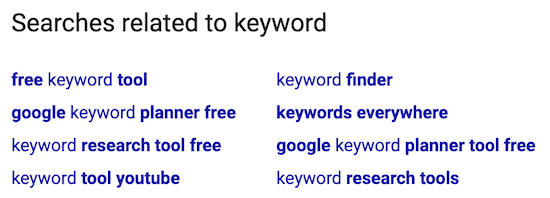 google-related-search