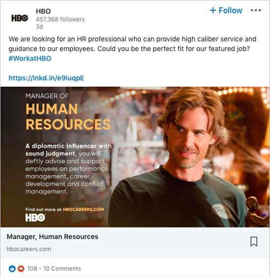 hbo-linkedin-job-ad