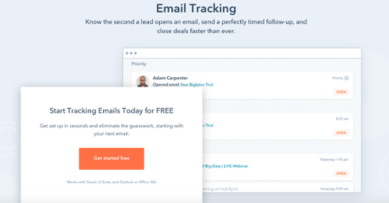 how to track emails in hubspot