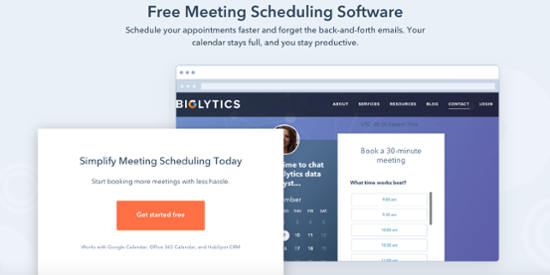 how to use hubspot meetings