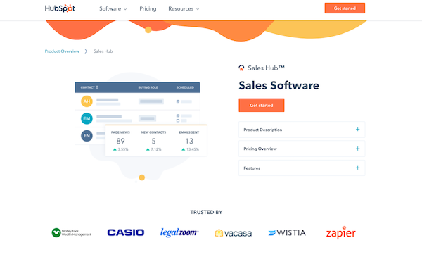 hubspot-sales-hub-homepage