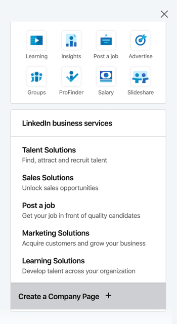 linkedin-work-menu