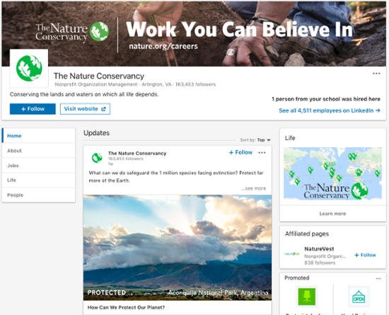 nature-conservancy-linkedin-company-page