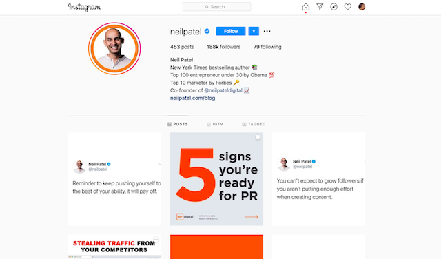 Neil Patel Examples Blog | 8 Proven Ways to Create Thought Leadership Content (+ Examples)