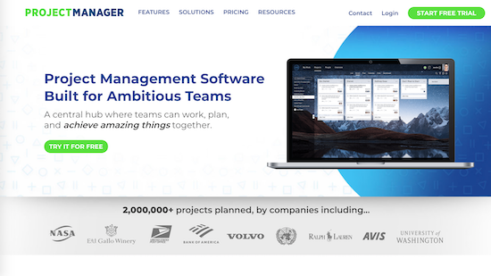 projectmanager project management tool