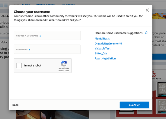 reddit-choose-username
