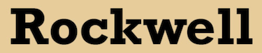 rockwell-font