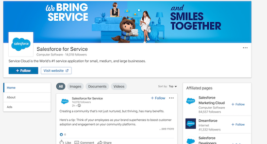 salesforce-service-showcase-page