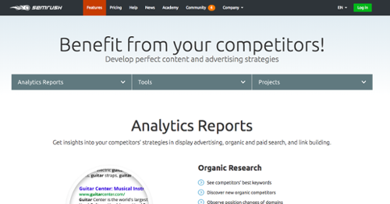 SEO competitive analysis tools