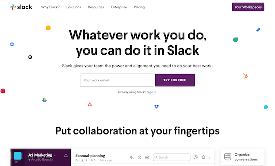 Blog | Top 20 Software Website Examples