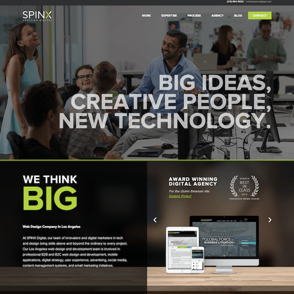 spinx-digital-homepage