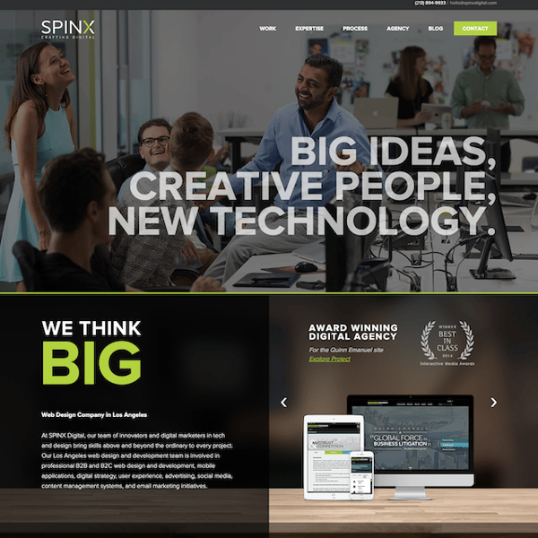 The 33 Best Homepage Design Examples