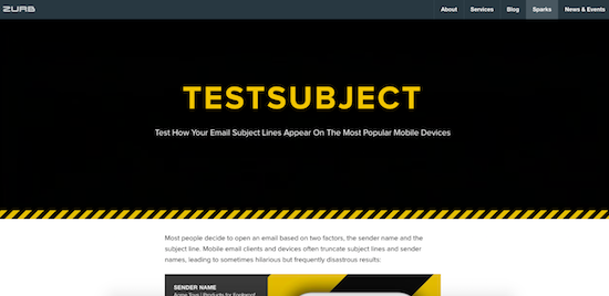 testsubject-email-lines
