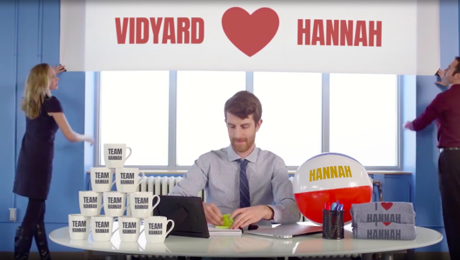 Vidyard's Account based marketing video example