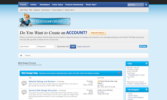 Blog | Top 15 Web Design Forums