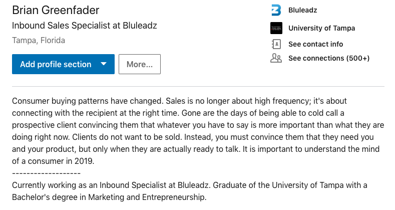 Blog | 7 LinkedIn Summary Examples for Every Job Seeker (+ Tips)