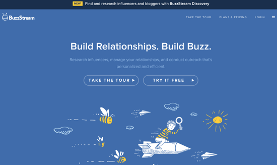 Buzzstream homepage-1