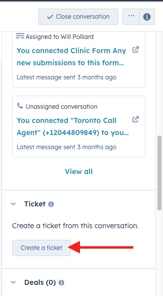 Convo inbox ticket highlight