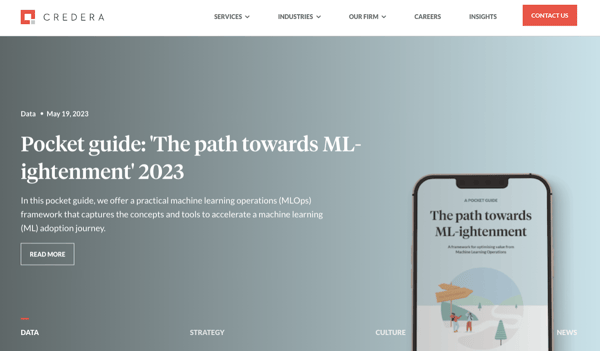 Credera IT Webpage
