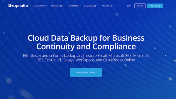 Dropsuite IT Website