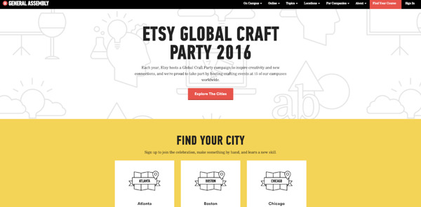 Etsy General Assembly